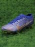 Nike Air Zoom Mercurial Vapor 15 Elite FG - Blue/Metallic Gold