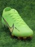 Nike Air Zoom Mercurial Vapor 15 Elite FG - Green/Black/Pink