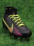 Nike Air Zoom Mercurial Superfly 9 Elite FG Black Yellow