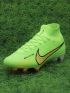 Nike Air Zoom Mercurial Superfly 9 Elite FG - Grass Green/Rouge Peche/Black