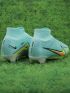 Nike Air Zoom Mercurial Superfly 9 Elite FG - Blue/Volt/Green
