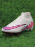 Nike Air Zoom Mercurial Superfly 9 Elite FG - White/Pink