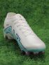 Nike Air Zoom Mercurial Vapor 15 Elite FG - White/Blue