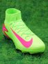 Nike Air Zoom Mercurial Superfly 10 Elite FG Green Pink