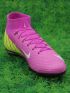 Nike Air Zoom Mercurial Superfly 10 Elite FG Purple White Yellow