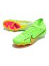 Nike Air Zoom Mercurial Superfly 9 Elite FG - Grass Green/Rouge Peche/Black