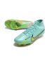 Nike Air Zoom Mercurial Superfly 9 Elite FG - Blue/Volt/Green