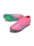 Nike Air Zoom Mercurial Vapor 15 Elite FG - Marcus Rashford - Pink/Blue/Green