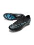 Nike Air Zoom Mercurial Vapor 15 Elite FG - Black/Black/Blue
